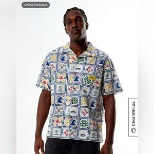 Quiksilver Pacifico Baja Casual Camp Shirt